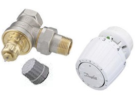 Комплект термостатических элементов 1/2" прямой для однотрубной системы отопления Danfoss 013G2144 Комплект термостатических элементов 1/2" прямой для однотрубной системы отопления Danfoss 013G2144