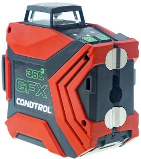 Нивелир лазерный Condtrol GFX360-3 зеленый 1-2-222 Нивелир лазерный Condtrol GFX360-3 зеленый 1-2-222