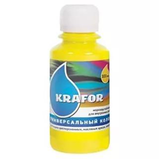 Колер универсальный Krafor ЛИМОННЫЙ 100 мл 32 149 Колер универсальный Krafor ЛИМОННЫЙ 100 мл 32 149