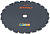 Диск для травы STIHL 24-зуба 255 мм(FS400-450) 4110-713-4204
