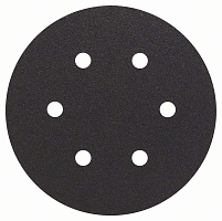 Шлифкруг ф150 на липкой основе 6 отверстий для камня k 100 (5шт) BOSCH 2 608 605 125