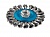 Щетка для УШМ диск ф115мм, ст. пров.0,5мм витая BOSCH 2 608 622 059