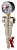 Фильтр самоочищаемый со сливом и манометром 1/2" Valtec VT.389.N.04
