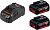Аккумулятор BOSCH 18 В 2x5,0 Ач Li-Ion + GAL 1880 CV 1 600 A00 B8J