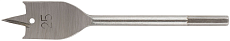 Сверло для дерева КУРС 25х152 перовое HEX1/4" 36089