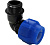 Отвод ПНД VALFEX 90° 50х2" НР (5/25) 1210012450200