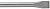 Зубило SDSmax 25х280мм ECO (1/10) BOSCH 2 608 690 127