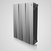 Радиатор биметаллический Royal Thermo PianoForte 500/100  12 секций серебро Royal Thermo 1093824