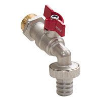 Кран шаровой  VALFEX 3/4" водоразборный бабочка (15/120) VF.436.NB.034