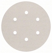 Шлифкруг ф150 на липкой основе 6 отверстий для краски k120 (5шт) BOSCH 2 608 605 026