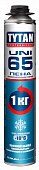 Пена монтажная TYTAN 65л 750мл проф UNI зимняя 54 228 10933