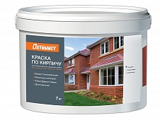 Краска водоэмульсионная  п/кирп F312 кирп. 4.5кг Краска водоэмульсионная  п/кирп F312 кирп. 4.5кг