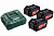 Аккумулятор Metabo 18 В Basic-Set 4.0 3x4,0Ah + ASC 30-36 685049000