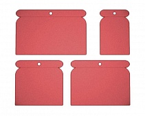 Набор шпателей пластмассовых 4пр (5-8-10-12см) FIT 06752