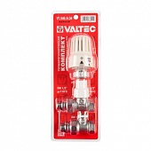 Комплект терморегулируюшего оборудования для радиатора, прямой, 1/2 Valtec VT.046.N.04