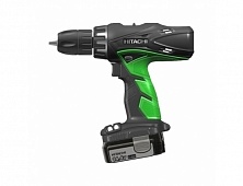 Шуруповерт аккумуляторный Hitachi DS14DCL-RА БЗП 13 + набор