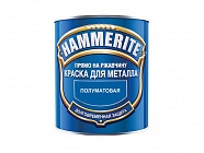 Краска  гладкая  "Hammerite" синяя 0.75л