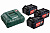 Аккумулятор Metabo 18 В Basic-Set 5.2 3х5,2Ah + ASC 30-36 685048000