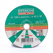Круг отрезной по металлу  180х1,6х22  Hitachi 18016HR Круг отрезной по металлу  180х1,6х22  Hitachi 18016HR