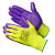 Перчатки нейлон с нитриловым покрытием Gward N1001-Hi-Vis