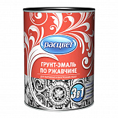 Грунт-эмаль по ржавчине РАСЦВЕТ Белая 3в1 0.9кг 22407