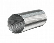 Воздуховод алюминиевый гофрированный ВЕСТ ф125  L=1м 01199