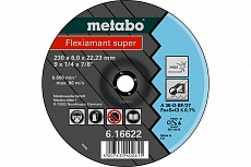 Круг шлифовальный ф150х6,0х22 для нержавеющей стали Flexiamant Super1/25 Metabo 616604000