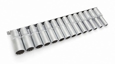 Набор головок 6-гр 1/2" 14пр удлин