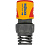 Коннектор 3/4" HoZelock 2065 aquastop Plus 2065P3600