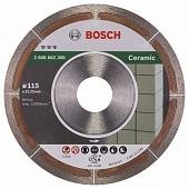 Круг алмазный 115х22 керамика Bf Ceramic BOSCH 2.608.602.368