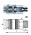 Разъем быстросъем. UNI с резьбой М1/4" UNI-1