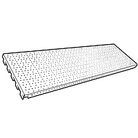 Панель стеновая с универсальной перфорацией (шаг 45 и 50 мм) 0,65 м 479.М.СМН Панель стеновая с универсальной перфорацией (шаг 45 и 50 мм) 0,65 м 479.М.СМН